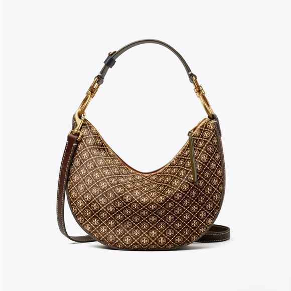 Tory Burch Tan and Gold Hobo Bag - Picture 2 of 16